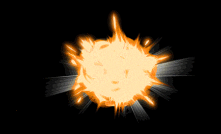 AKI GIFS: Gifs animados Explosão